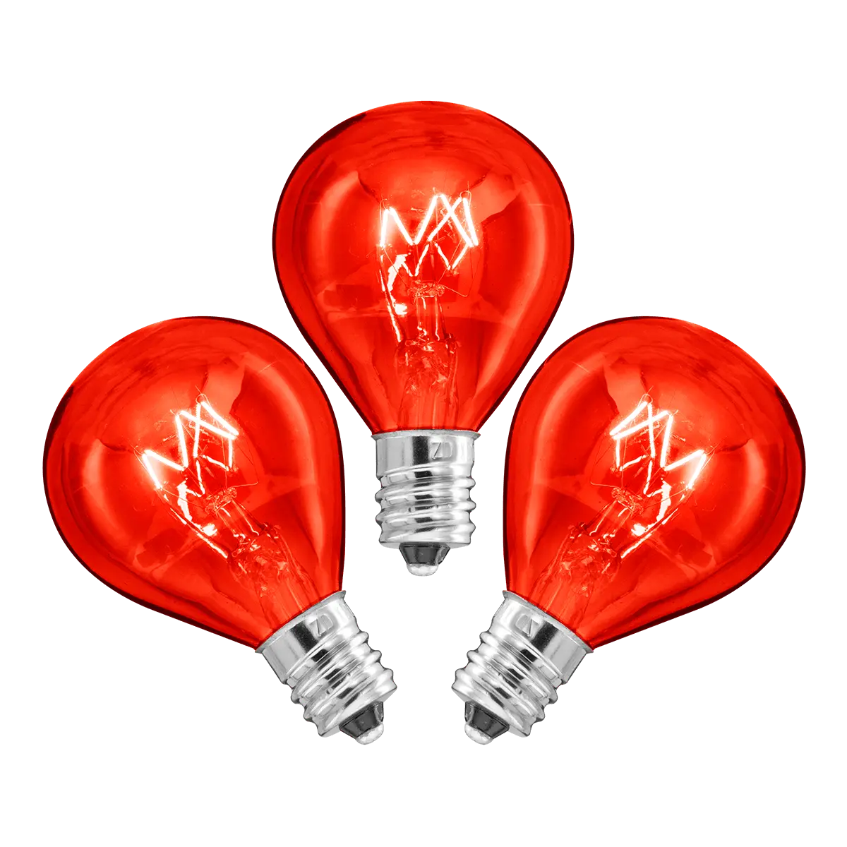 20-Watt Light Bulb - 3-pack - Red