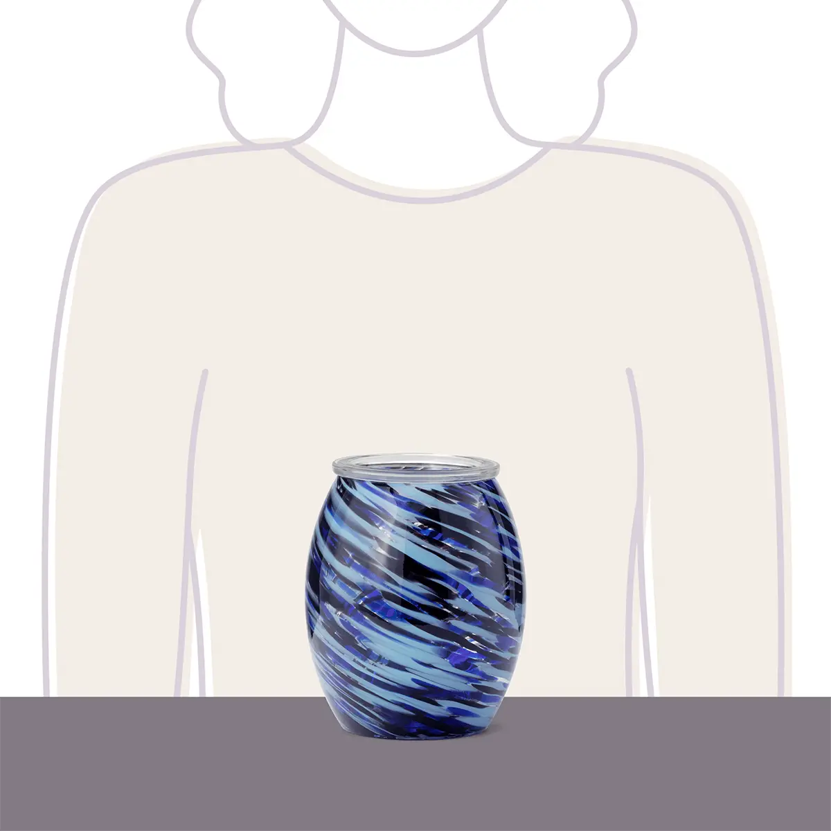 Blue Twirl Warmer - Image 4