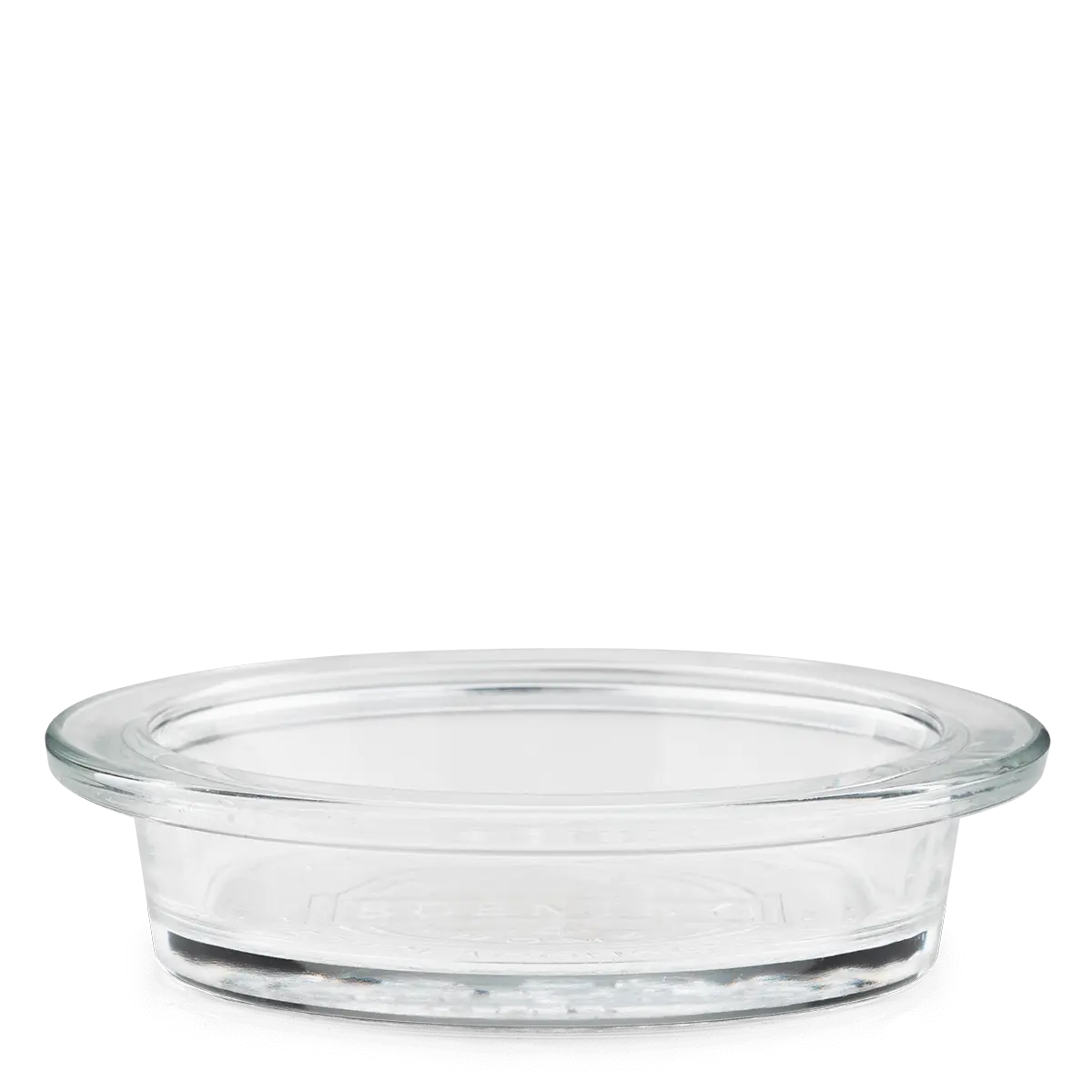 Straight Clear Glass Dish