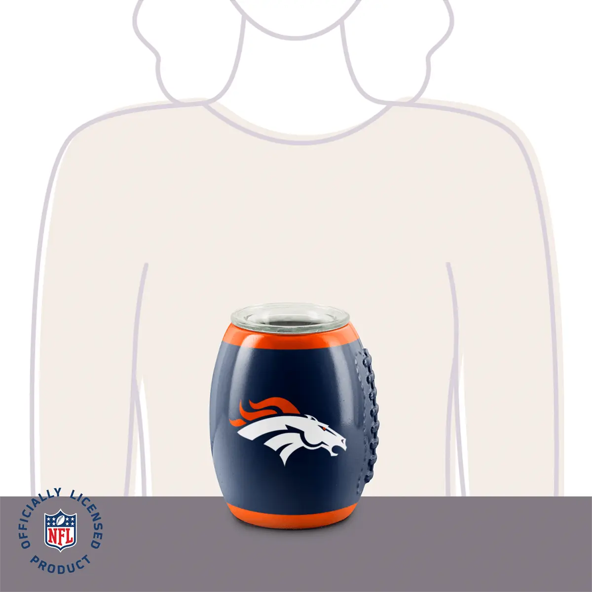 NFL Collection: Denver Broncos – Scentsy Warmer - Image 8
