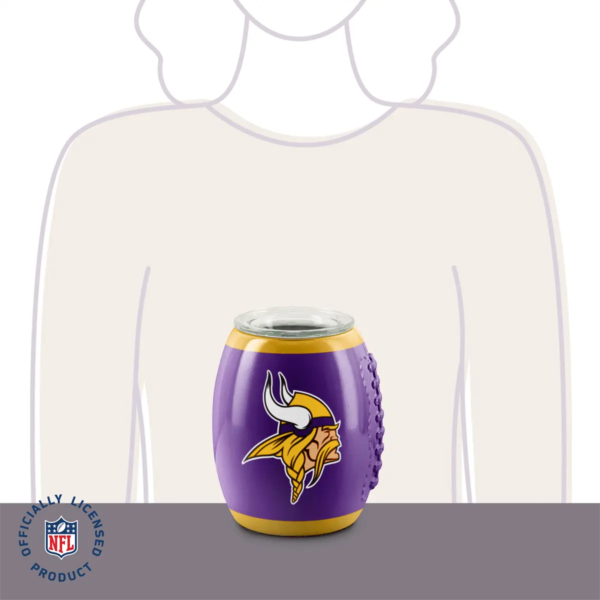 NFL Collection: Minnesota Vikings – Scentsy Warmer - Image 8