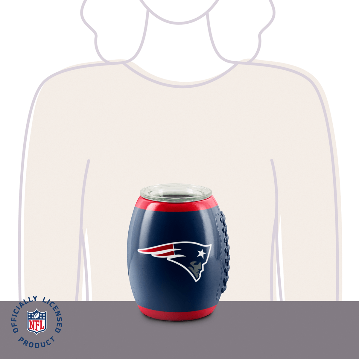 NFL Collection: New England Patriots – Scentsy Warmer - Image 8
