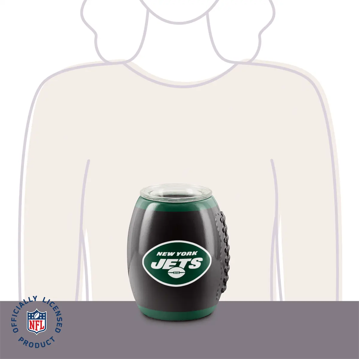 NFL Collection: New York Jets – Scentsy Warmer - Image 8