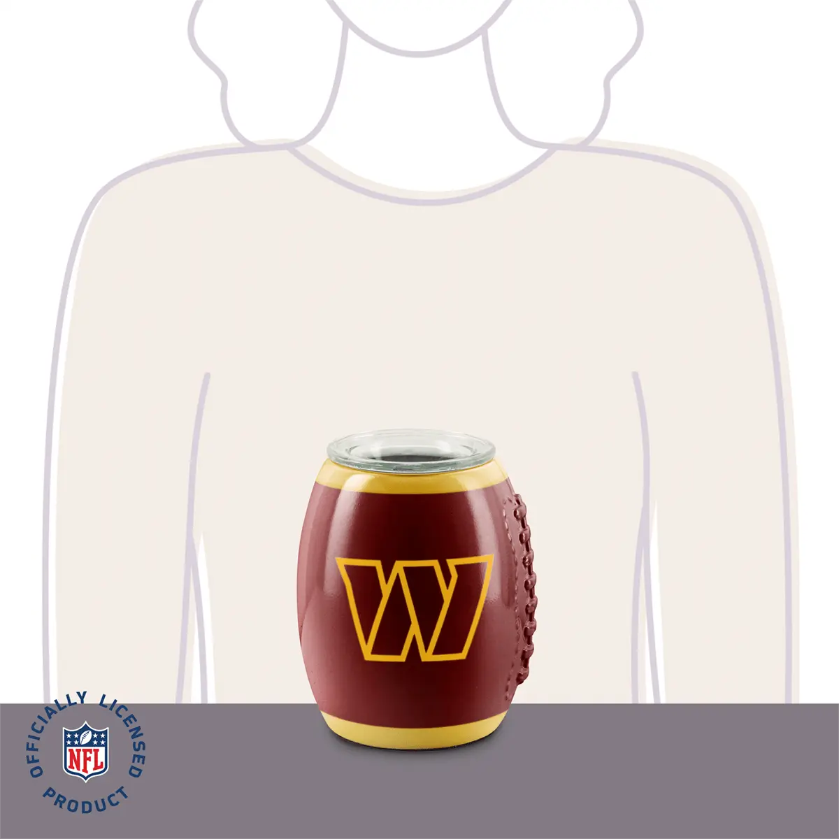 NFL Collection: Washington Commanders – Scentsy Warmer - Image 6