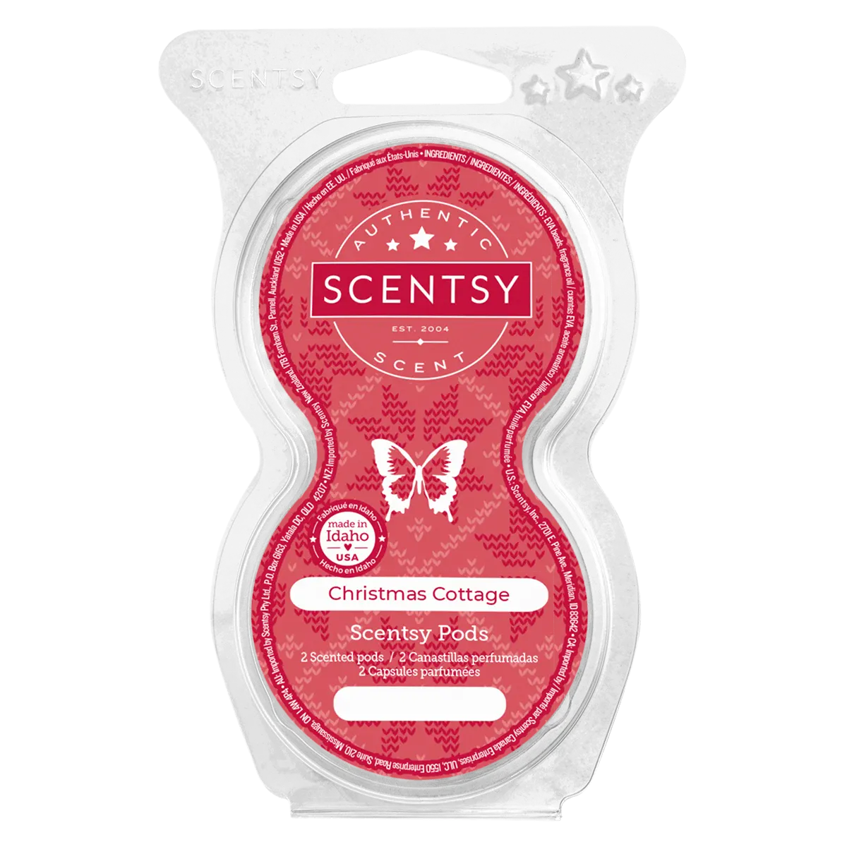Christmas Cottage Scentsy Pod Twin Pack