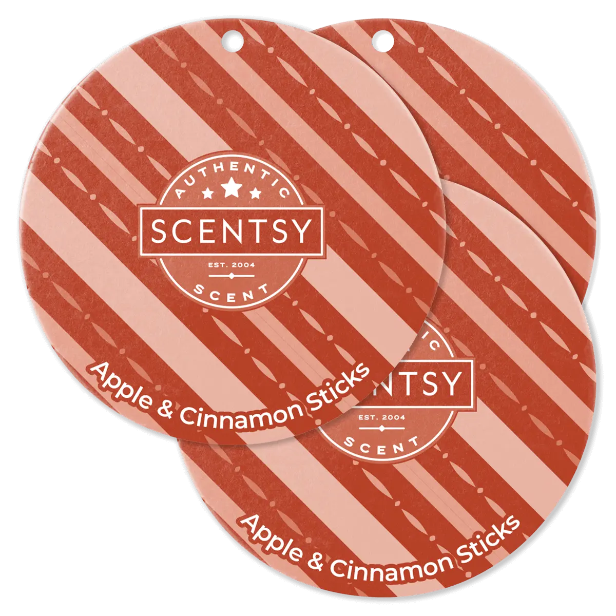 Apple & Cinnamon Sticks Scent Circle 3-Pack
