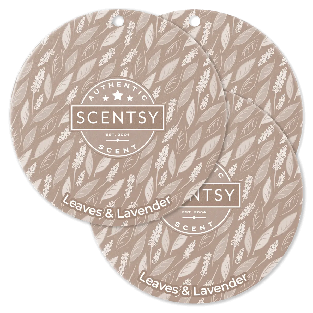 Leaves & Lavender Scent Circle 3-Pack