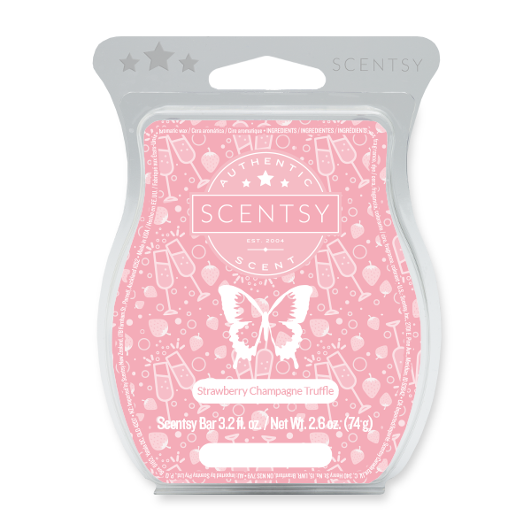 Strawberry Champagne Truffle Scentsy Bar