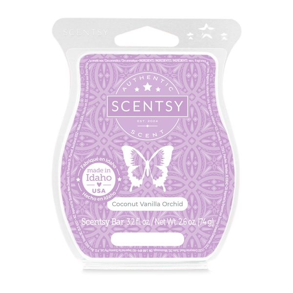Coconut Vanilla Orchid Scentsy Bar