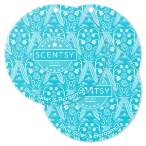 Blue Skies & Bergamot Scent Circle 3-Pack