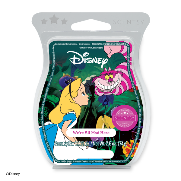 Disney We're All Mad Here – Scentsy Bar