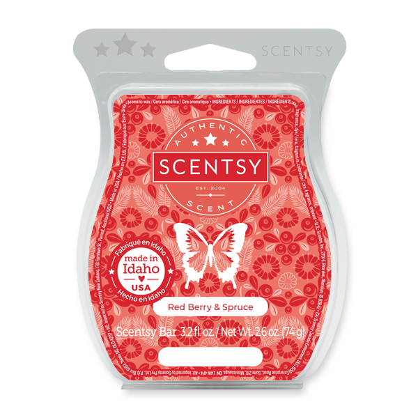 Red Berry & Spruce Scentsy Bar