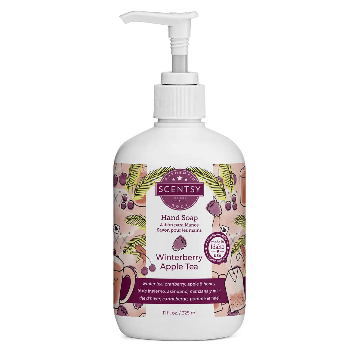 Winterberry Apple Tea Hand Soap
