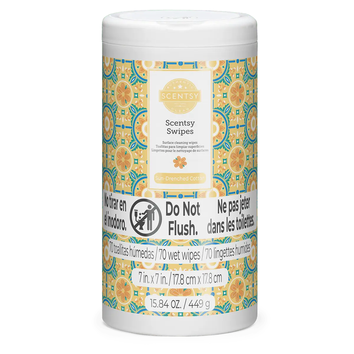 Sun-Drenched Cotton Scentsy Swipes