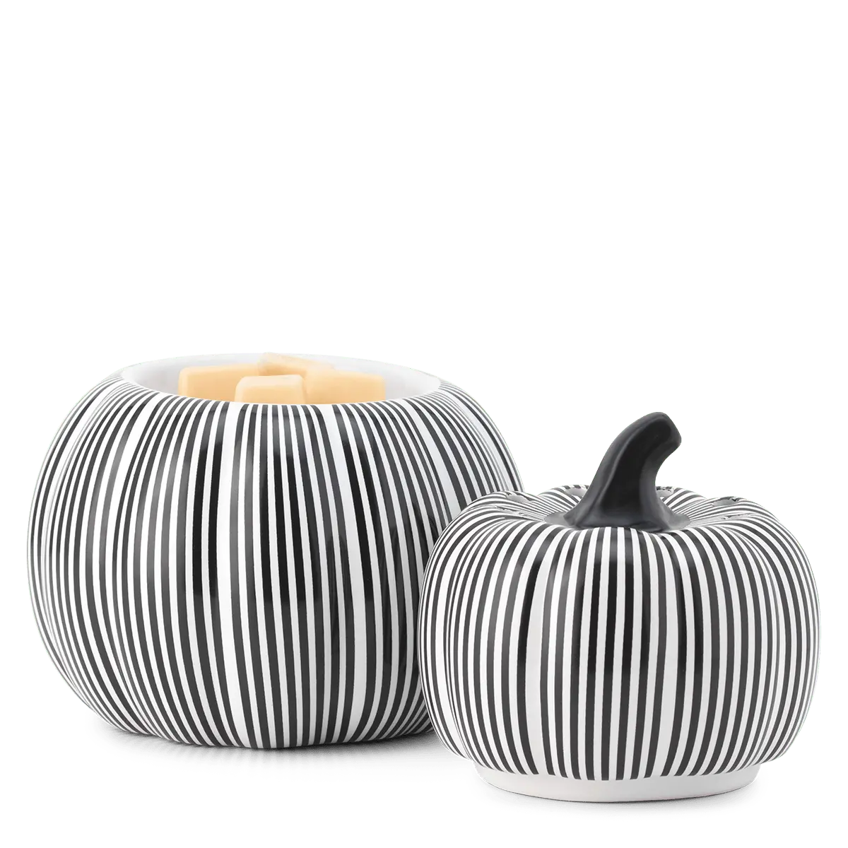 Courtly Striped Pumpkin Warmer - Image 2