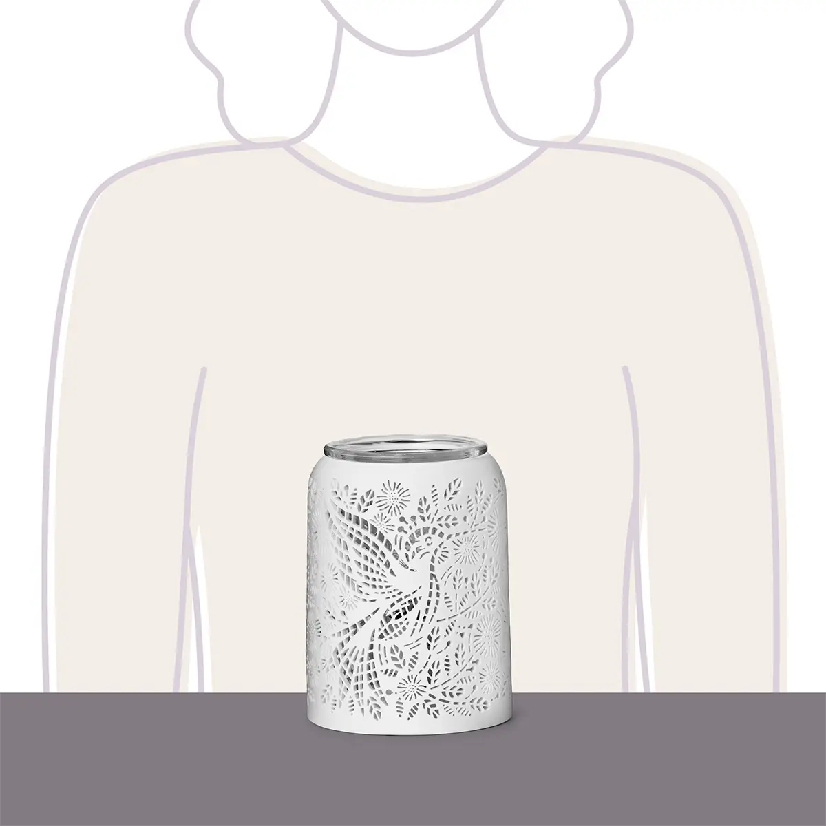 Etched Hummingbird Warmer - Image 6