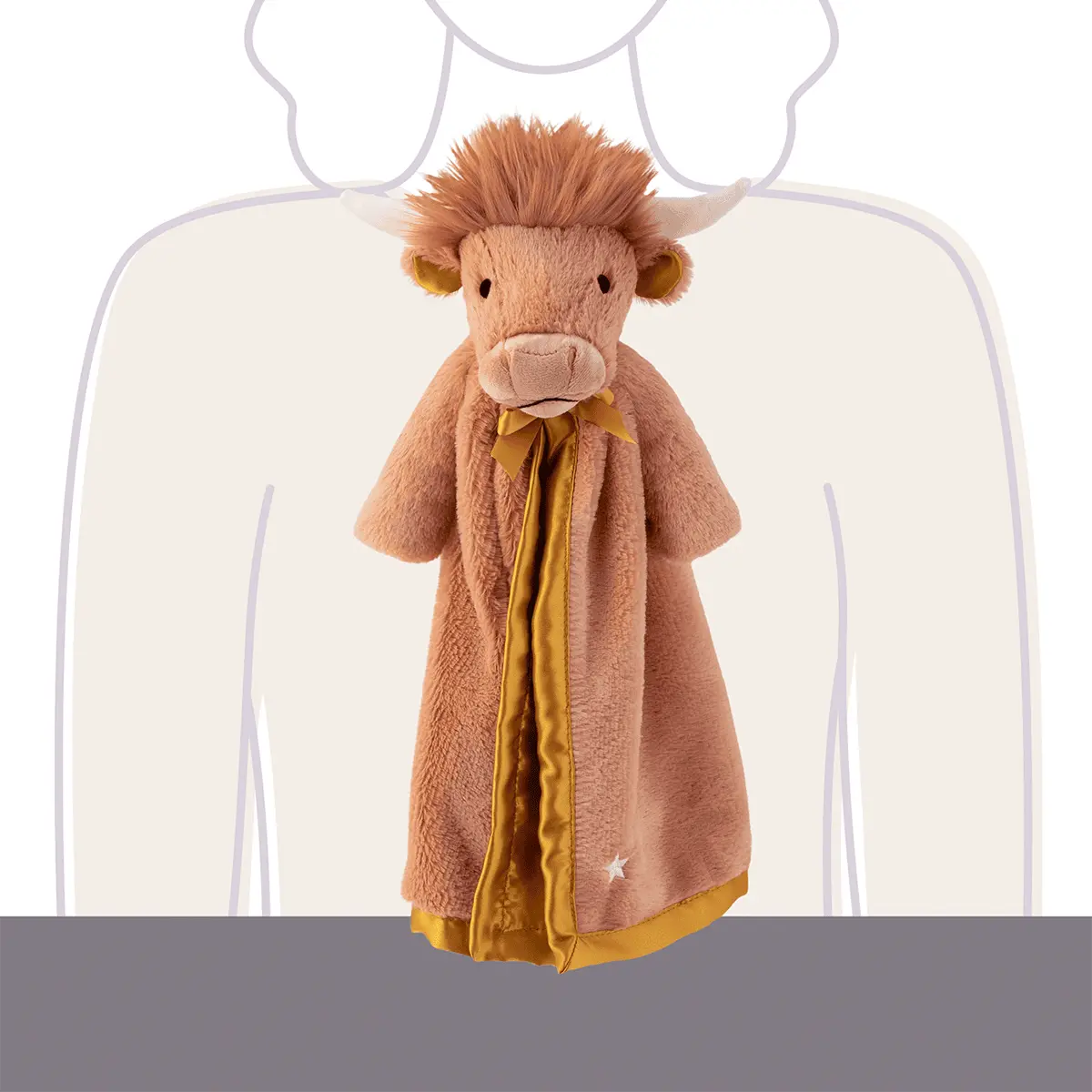 Hamish the Highland Cow Scentsy Blankie Buddy - Image 2