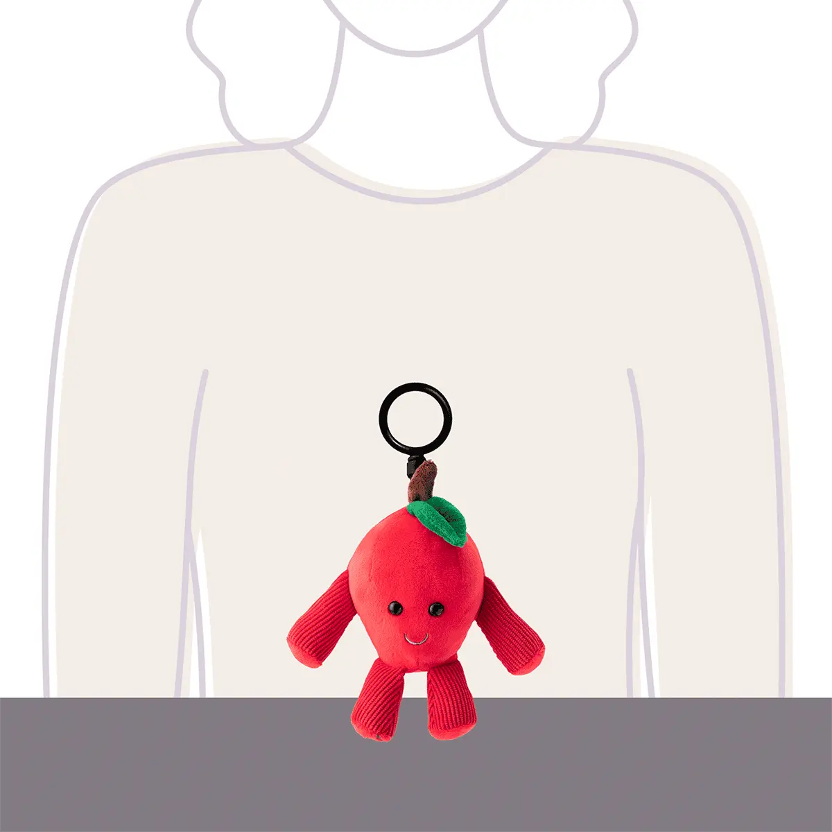 Tart the Apple Scentsy Buddy Clip - Image 2
