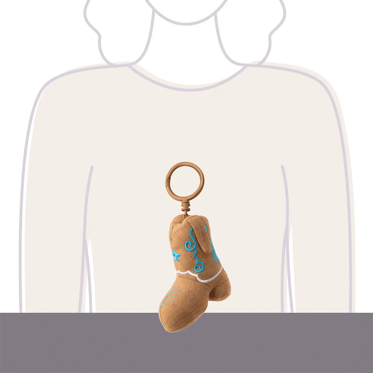 Kick the Dust Up Scentsy Buddy Clip - Image 2