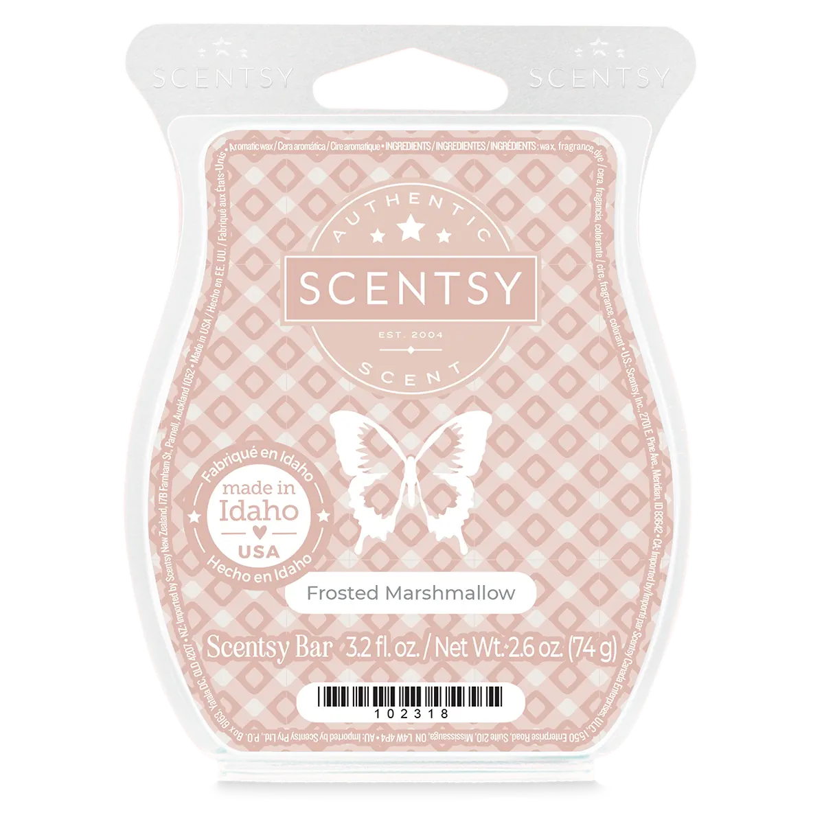 Frosted Marshmallow Scentsy Bar