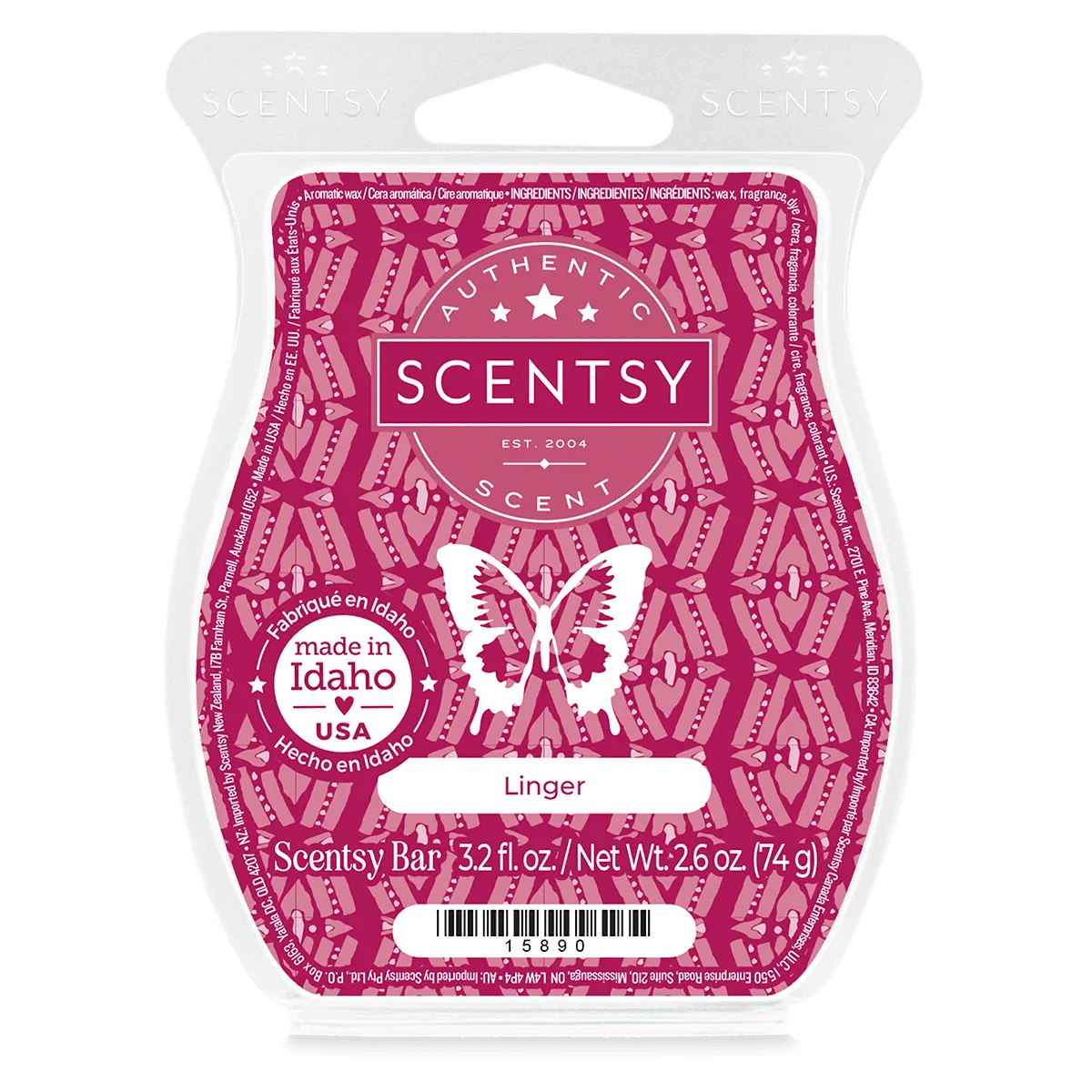 Linger Scentsy Bar