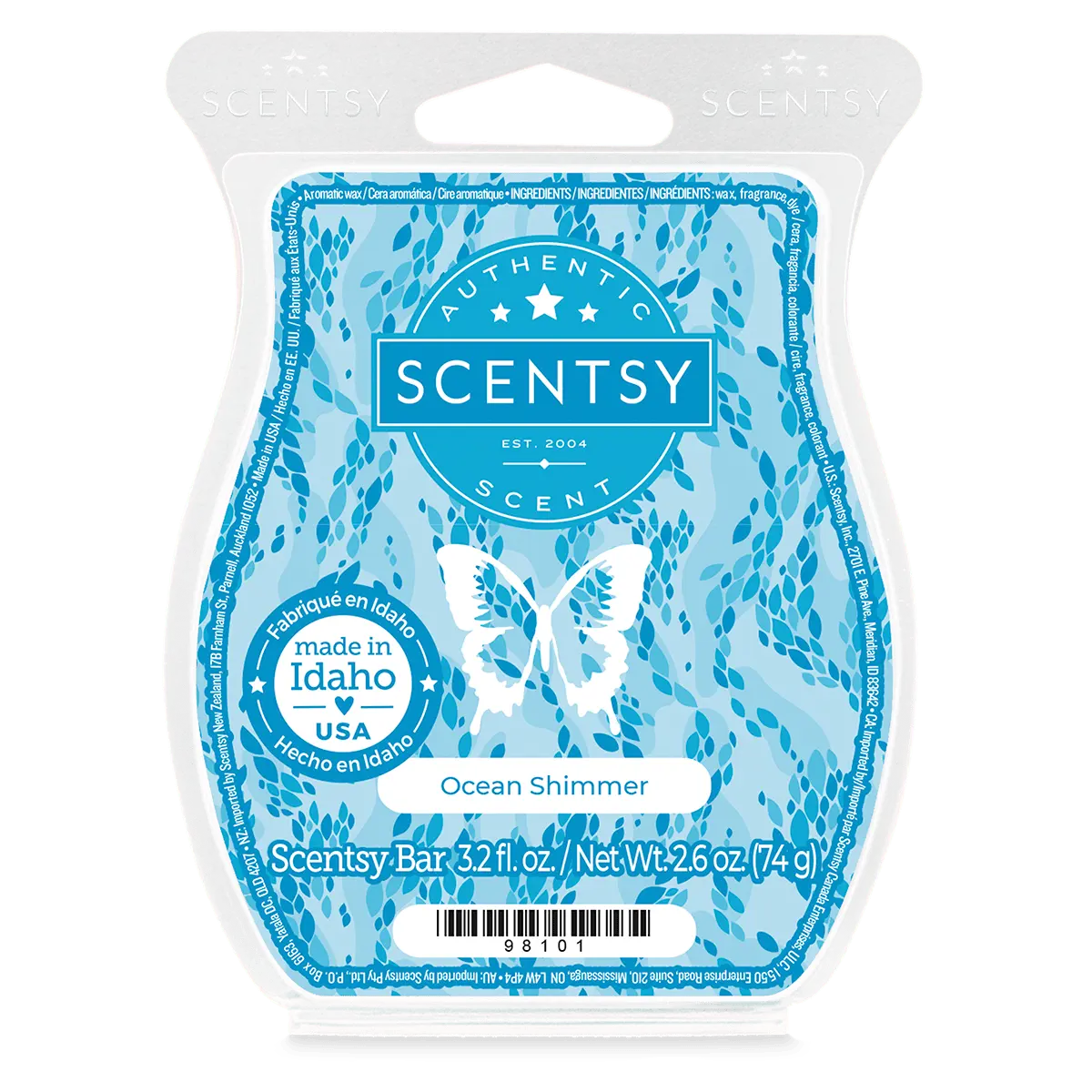 Ocean Shimmer Scentsy Bar