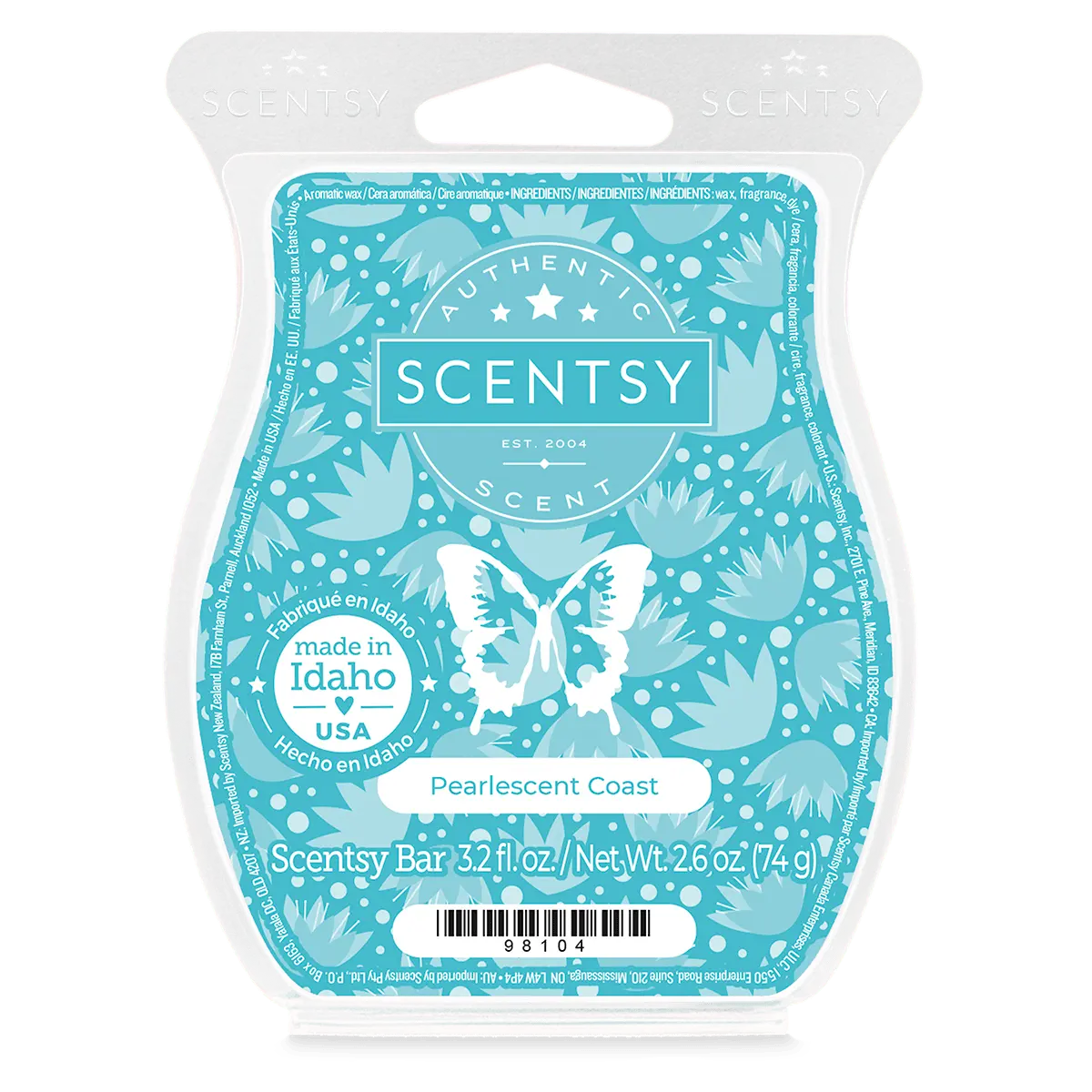 Pearlescent Coast Scentsy Bar