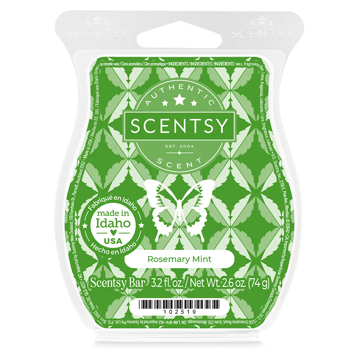 Rosemary Mint Scentsy Bar