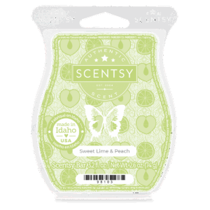 Sweet Lime & Peach Scentsy Bar