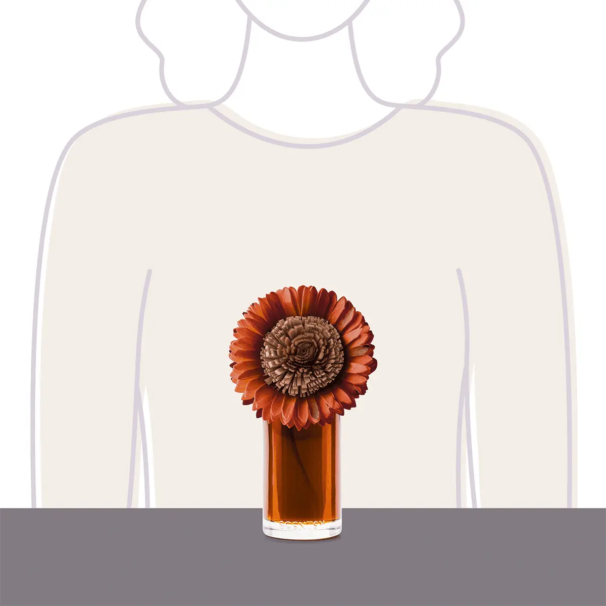 Pumpkin Honey Spice – Large Stunning Sunflower Fragrance Flower - Image 4