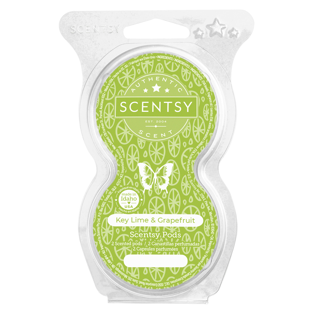Key Lime & Grapefruit Scentsy Pod Twin Pack
