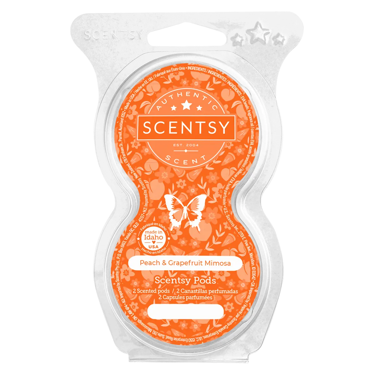 Peach & Grapefruit Mimosa Scentsy Pod Twin Pack