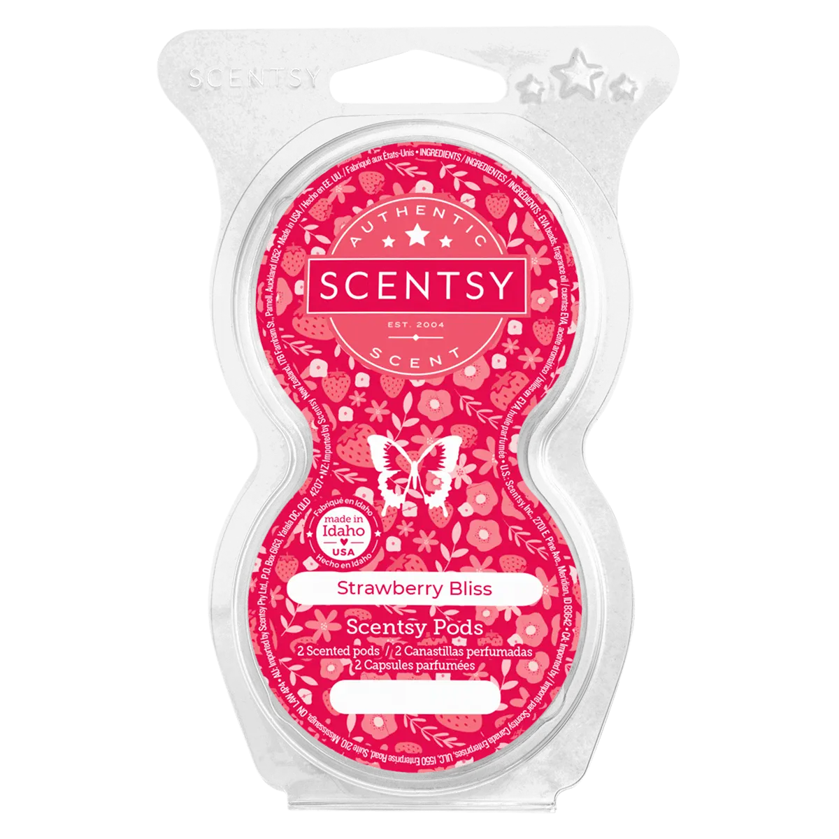 Strawberry Bliss Scentsy Pod Twin Pack