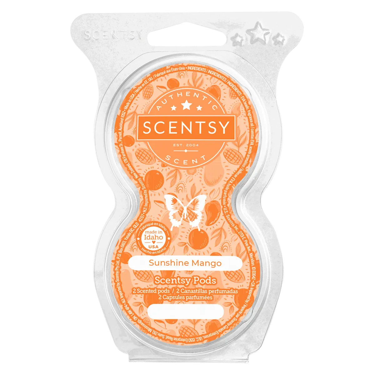Sunshine Mango Scentsy Pod Twin Pack