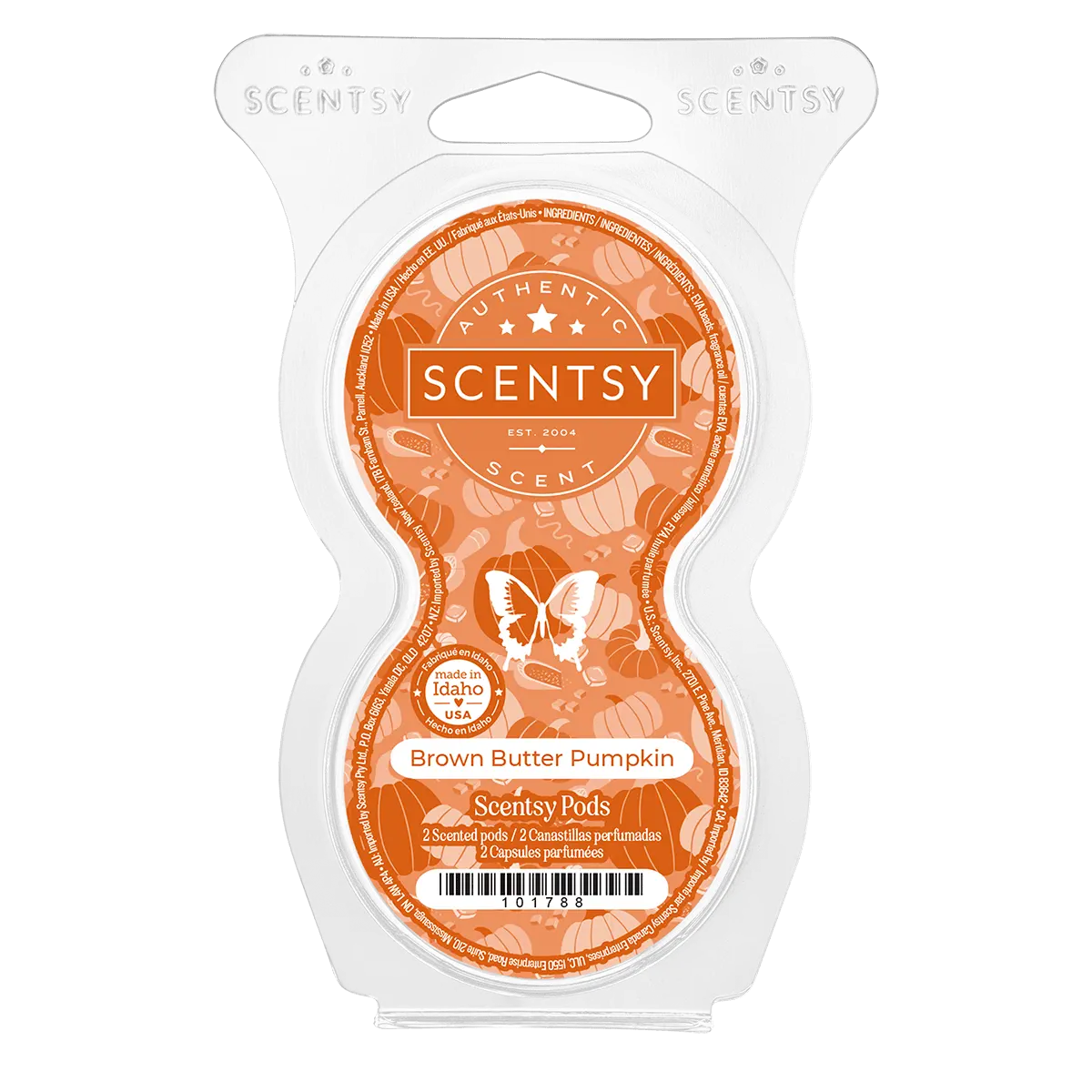 Brown Butter Pumpkin Scentsy Pod Twin Pack