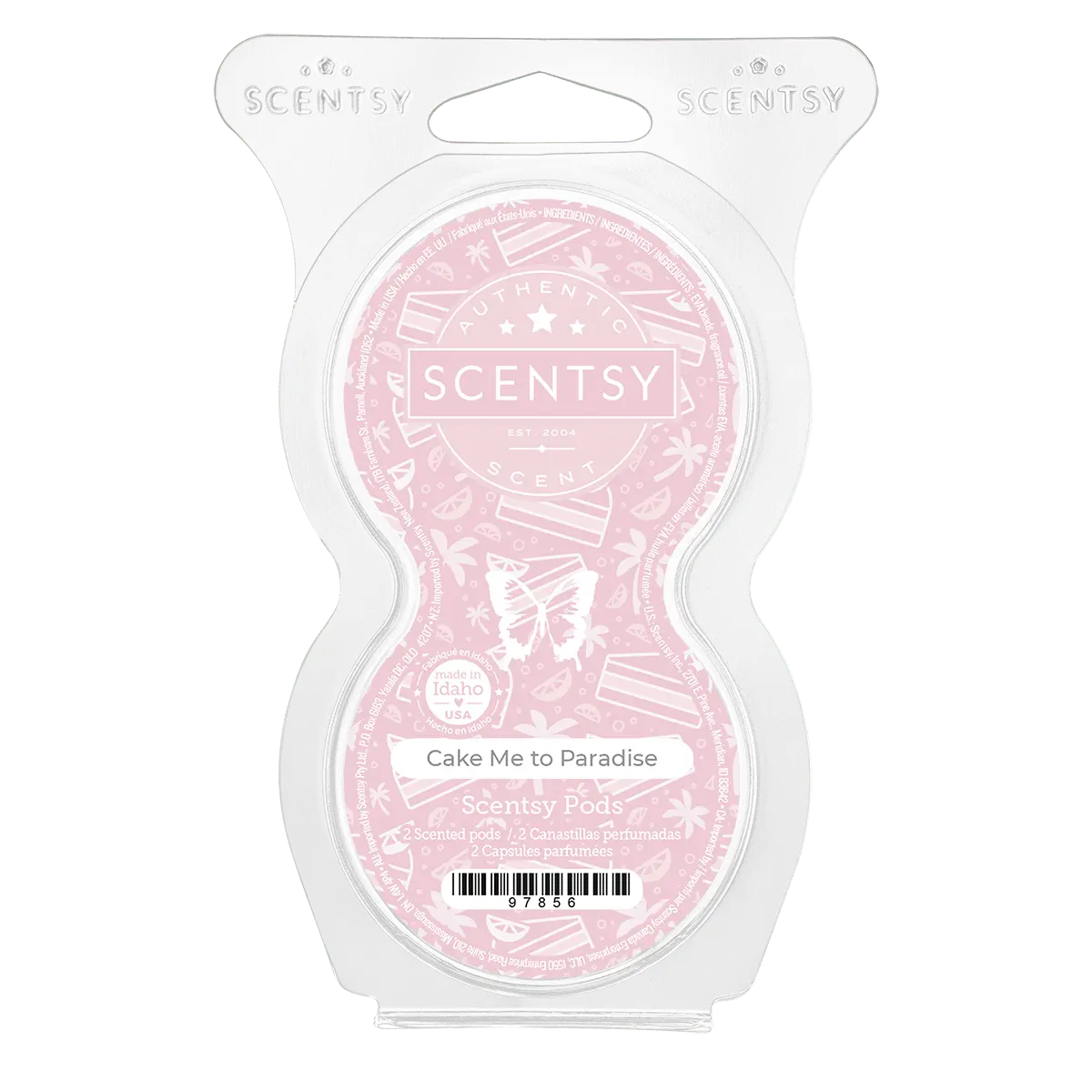 Cake Me to Paradise Scentsy Pod Twin Pack
