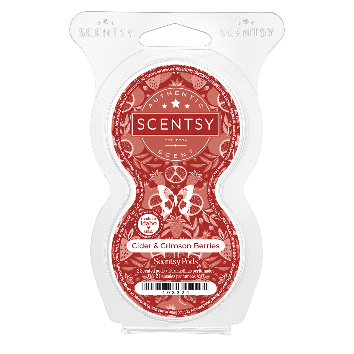 Cider & Crimson Berries Scentsy Pod Twin Pack