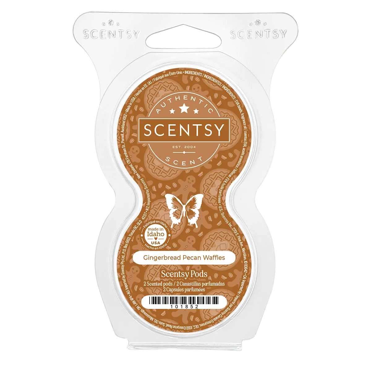 Gingerbread Pecan Waffles Scentsy Pod Twin Pack