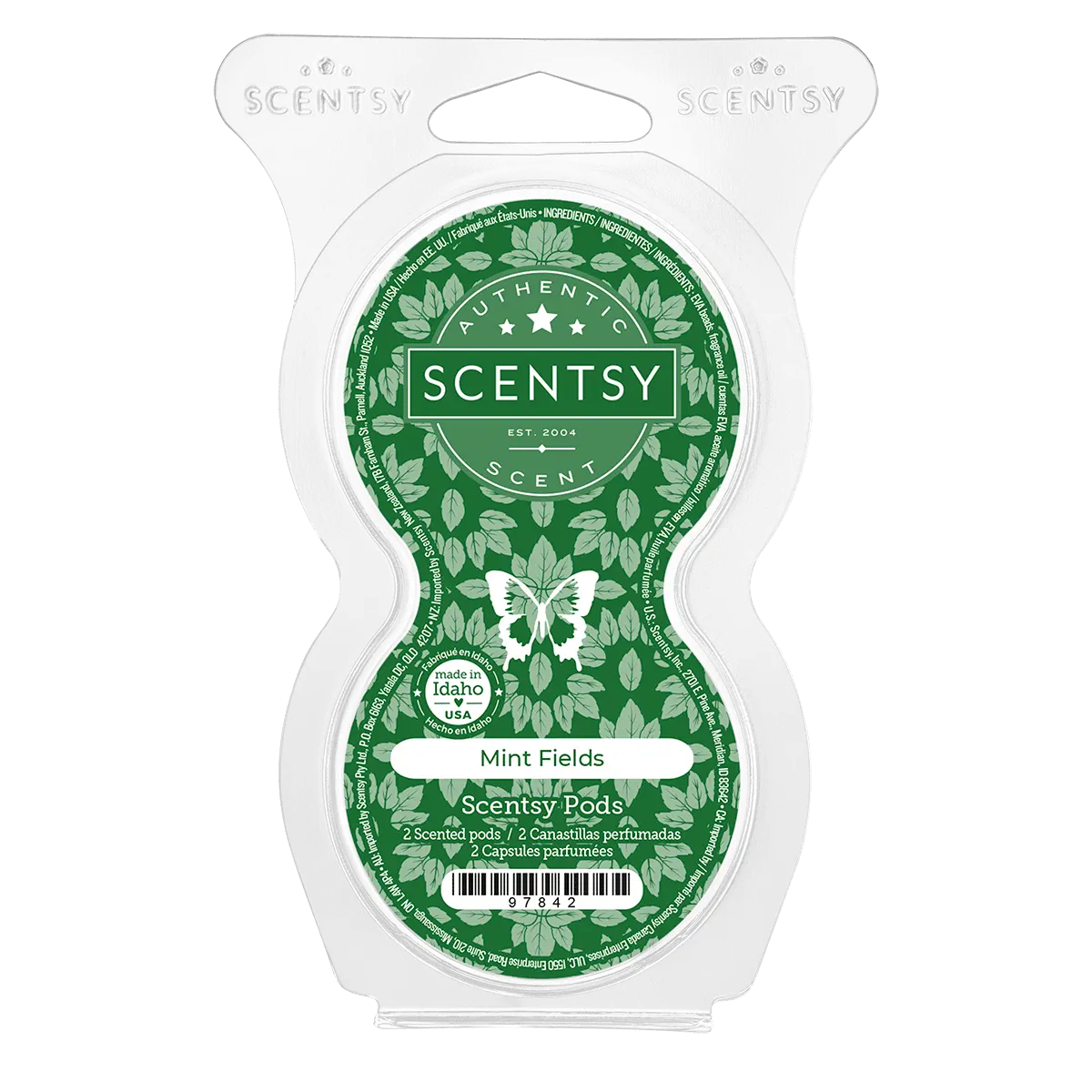 Mint Fields Scentsy Pod Twin Pack