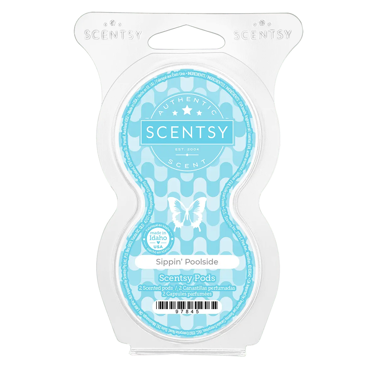 Sippin' Poolside Scentsy Pod Twin Pack