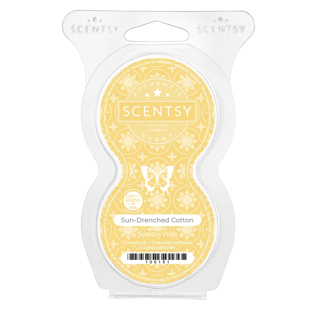 Sun-Drenched Cotton Scentsy Pod Twin Pack