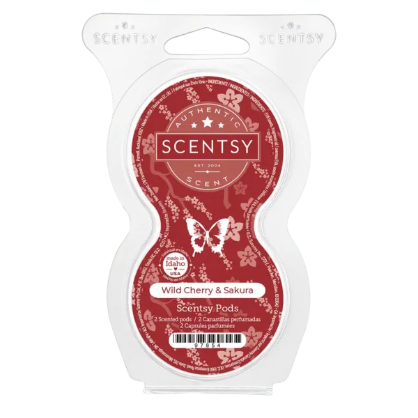 Wild Cherry & Sakura Scentsy Pod Twin Pack