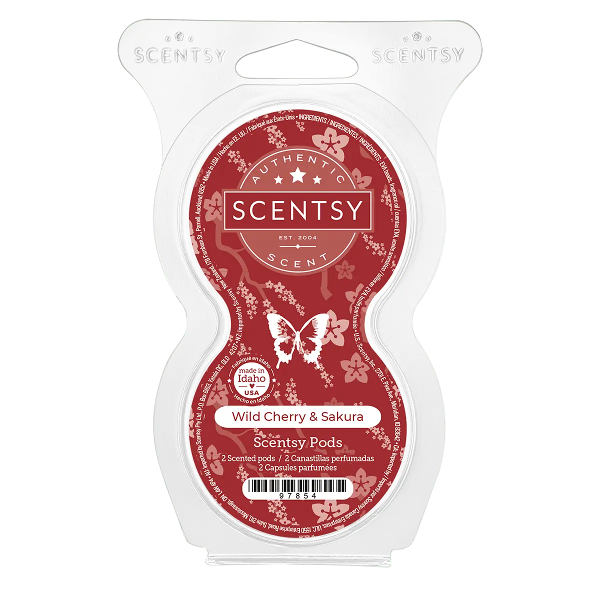 Wild Cherry & Sakura Scentsy Pod Twin Pack