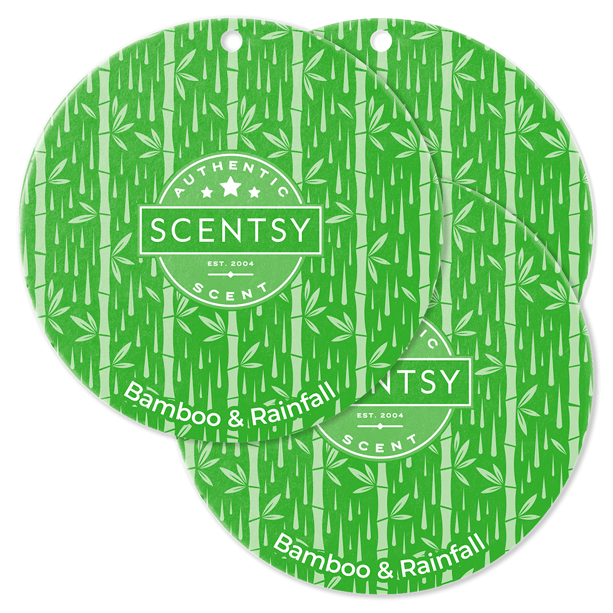 Bamboo & Rainfall Scent Circle 3-Pack