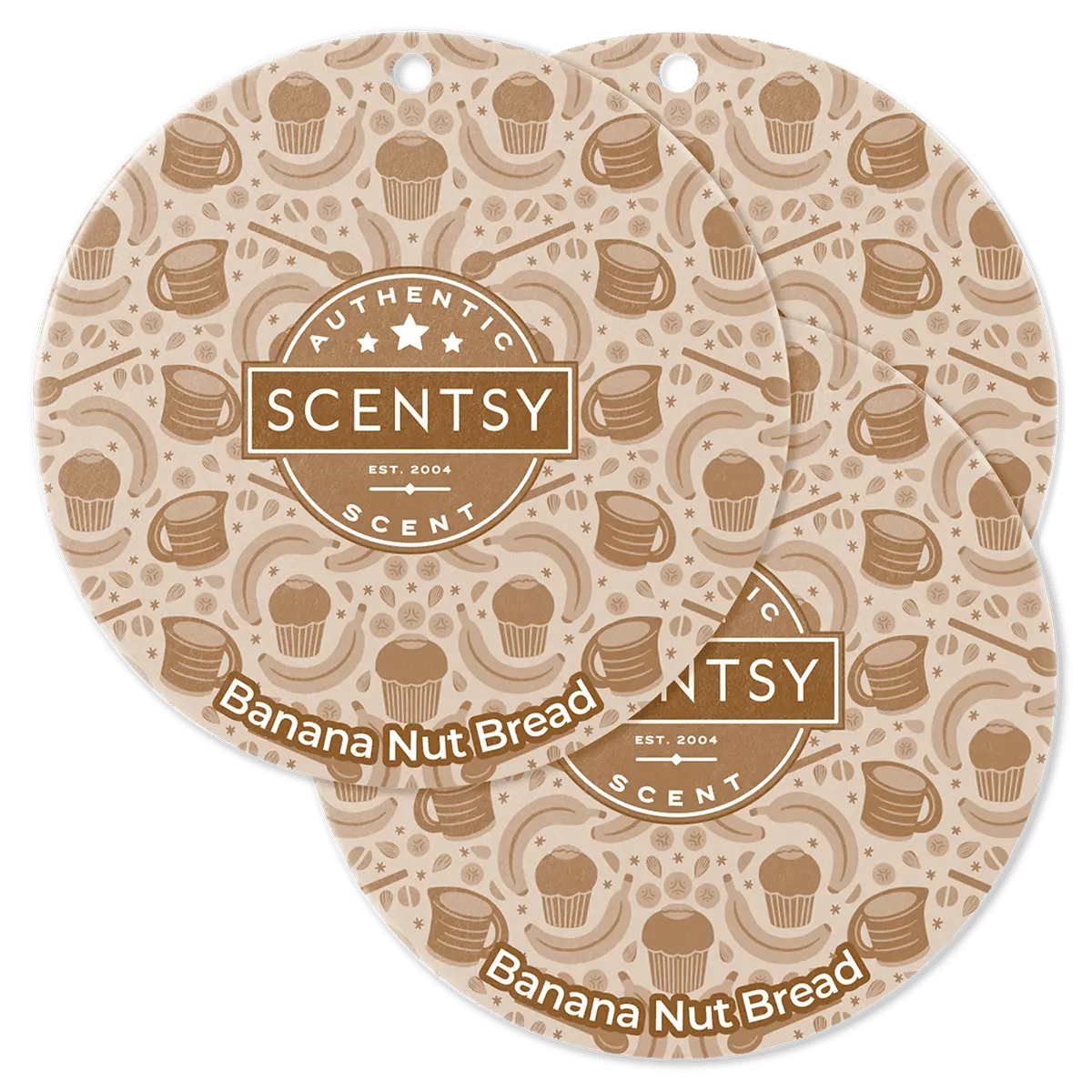 Banana Nut Bread Scent Circle 3-Pack