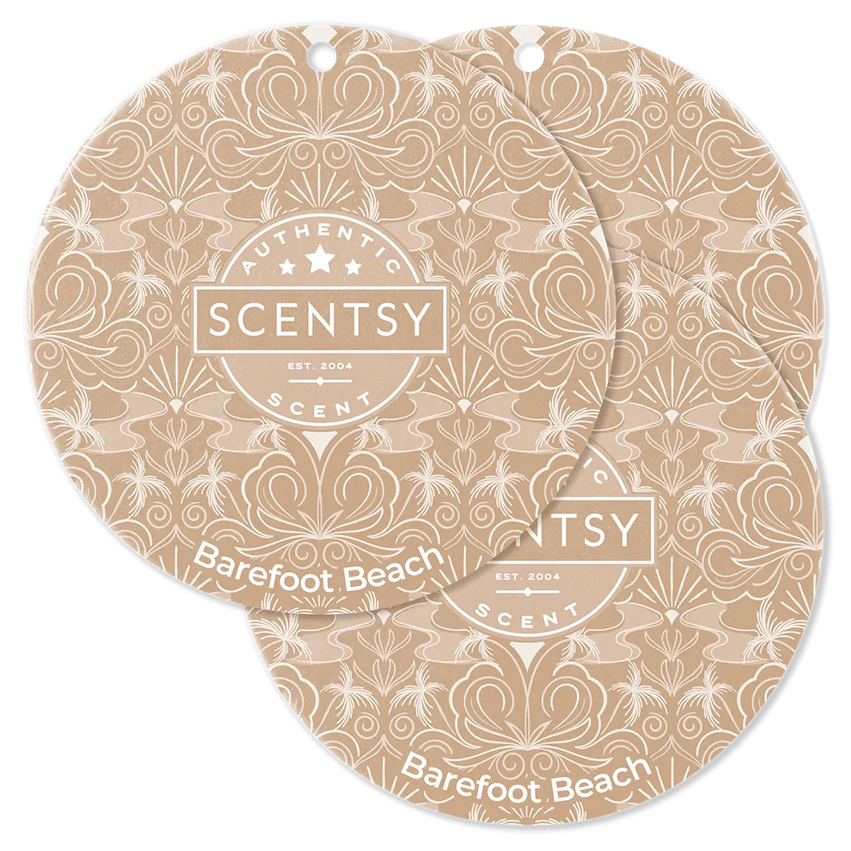 Barefoot Beach Scent Circle 3-Pack
