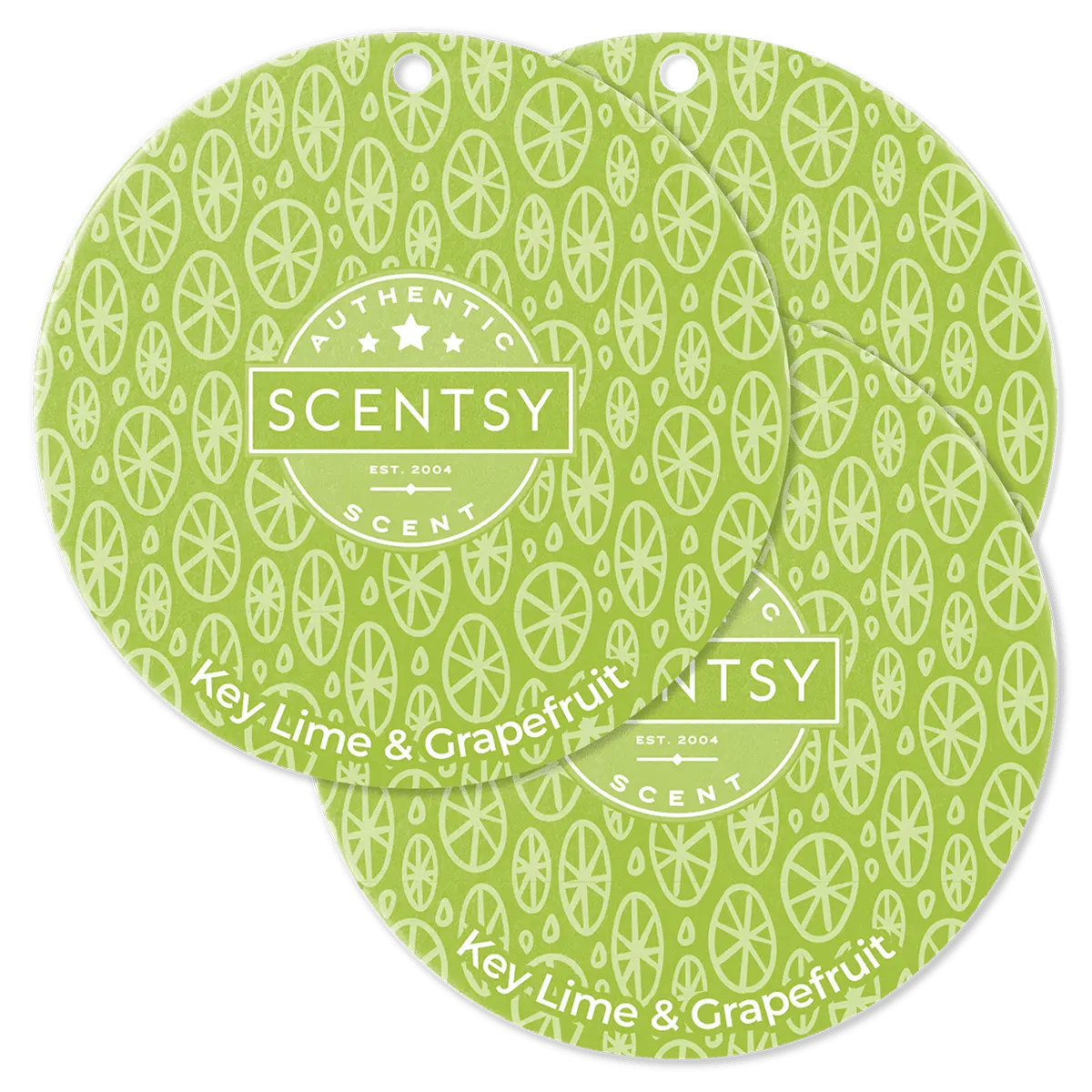 Key Lime & Grapefruit Scent Circle 3-Pack