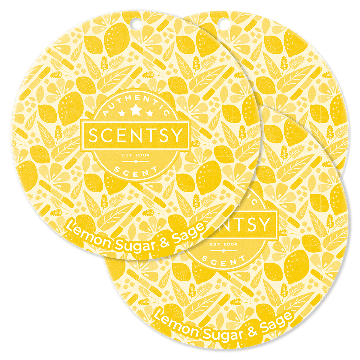 Lemon Sugar & Sage Scent Circle 3-Pack