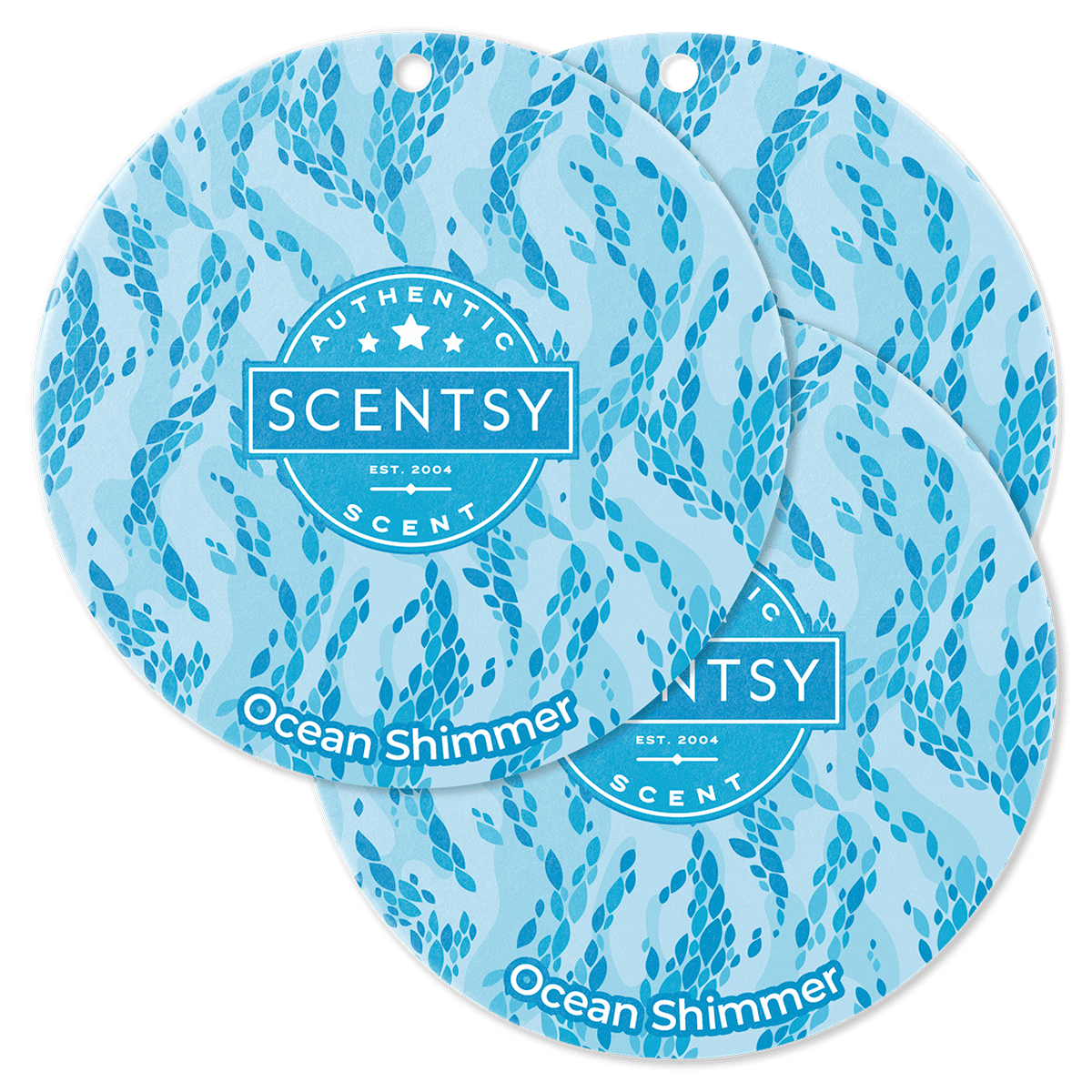 Ocean Shimmer Scent Circle 3-Pack