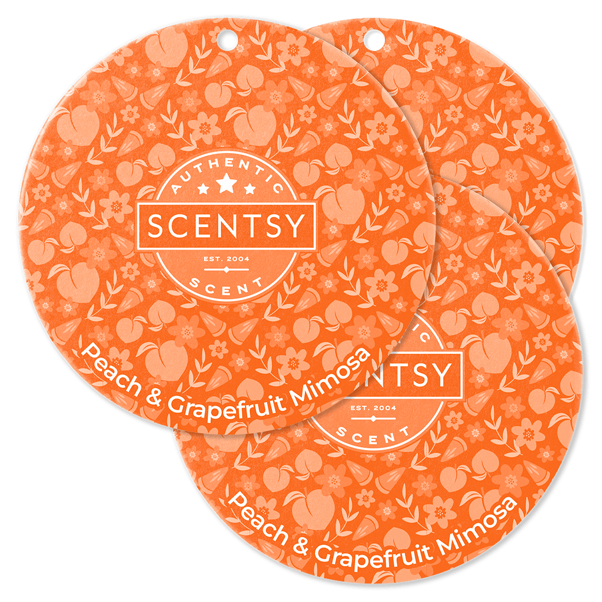Peach & Grapefruit Mimosa Scent Circle 3-Pack